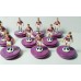 Subbuteo Andrew Table Soccer Aston Villa 1985-86 on Classic Hasbro Bases